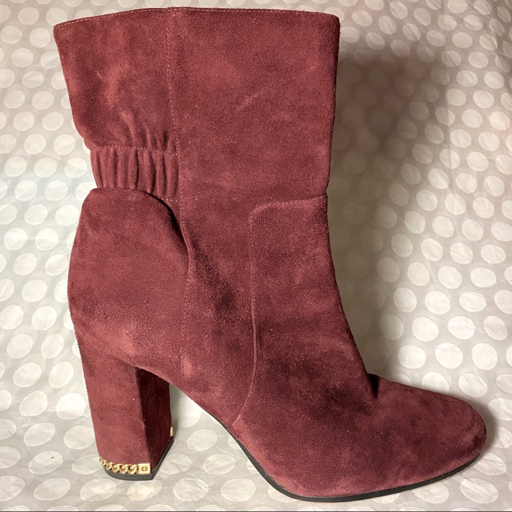 Plum Suede Michael Kors Boots